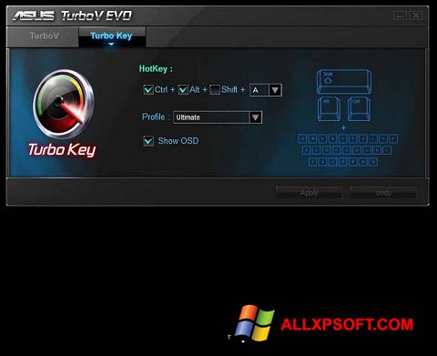 Ekraanipilt TurboV EVO Windows XP