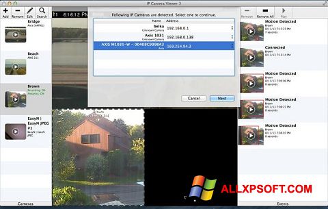 Ekraanipilt IP Camera Viewer Windows XP
