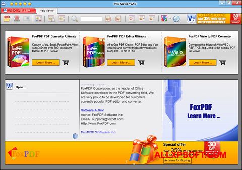 Ekraanipilt VSD Viewer Windows XP