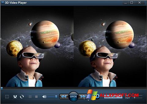 Ekraanipilt 3D Video Player Windows XP