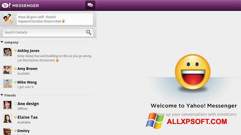 Ekraanipilt Yahoo! Messenger Windows XP