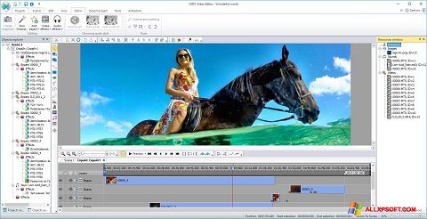 Ekraanipilt Free Video Editor Windows XP