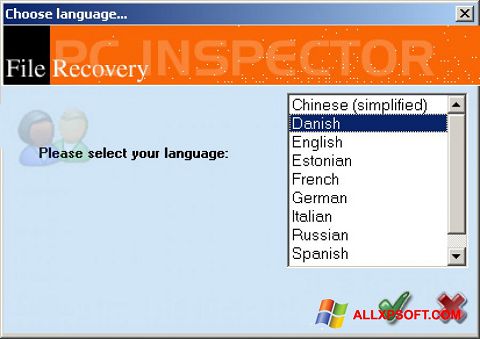 Ekraanipilt PC Inspector File Recovery Windows XP
