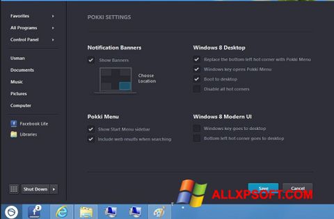 Ekraanipilt Pokki Windows XP