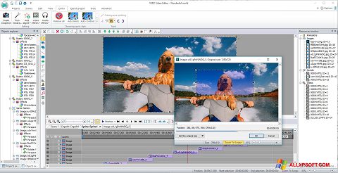 Ekraanipilt VSDC Free Video Editor Windows XP