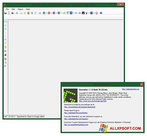 Ekraanipilt Greenshot Windows XP