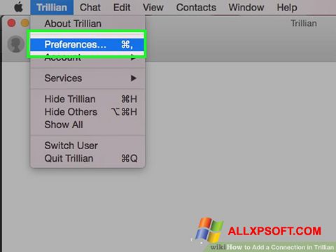 Ekraanipilt Trillian Windows XP