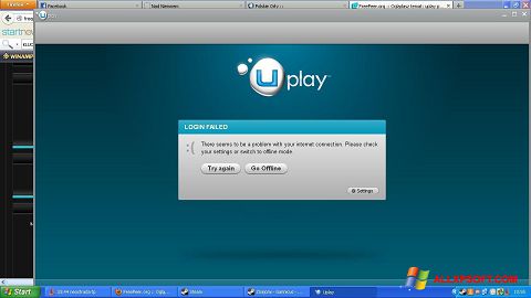 Ekraanipilt Uplay Windows XP