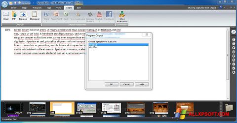 Ekraanipilt Snagit Windows XP