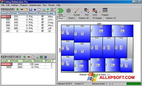Ekraanipilt Cutting Windows XP
