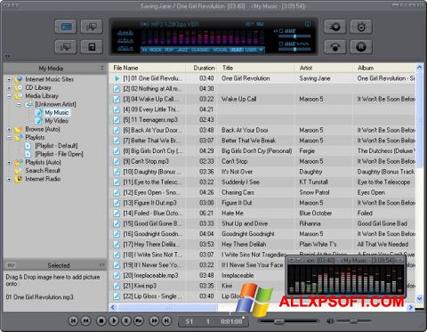 Ekraanipilt JetAudio Windows XP