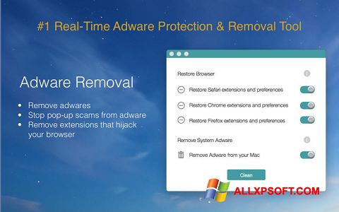 Ekraanipilt Adware Removal Tool Windows XP