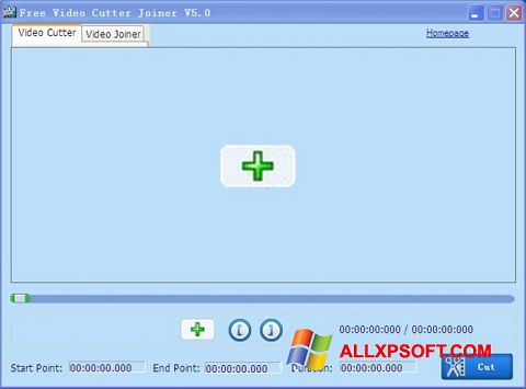Ekraanipilt Free Video Cutter Windows XP