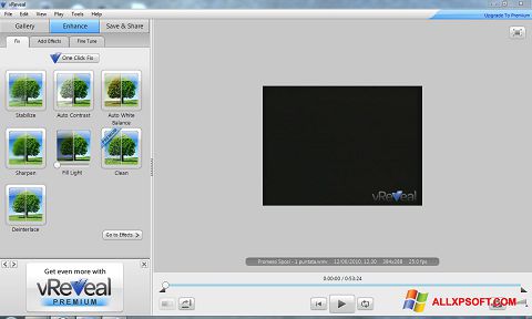 Ekraanipilt vReveal Windows XP