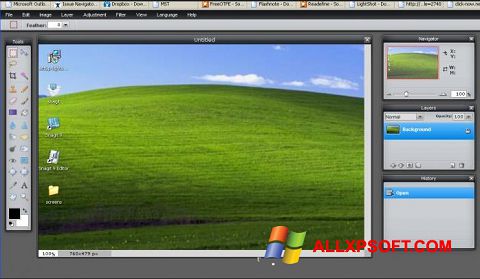 Ekraanipilt LightShot Windows XP