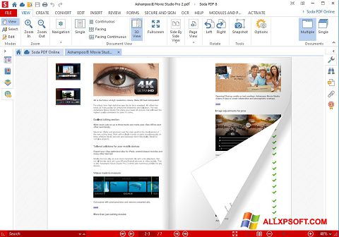 Ekraanipilt Soda PDF Windows XP