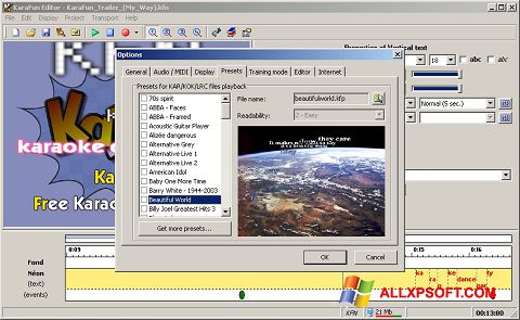 Ekraanipilt KaraFun Windows XP