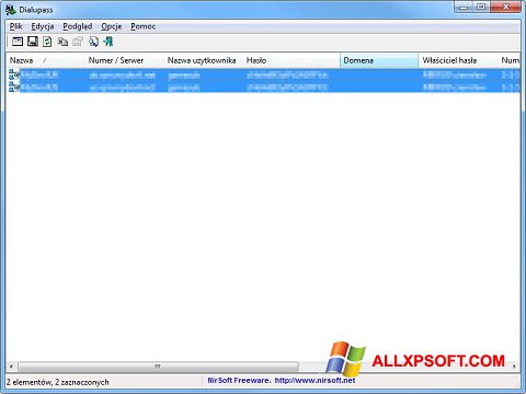 Ekraanipilt Dialupass Windows XP