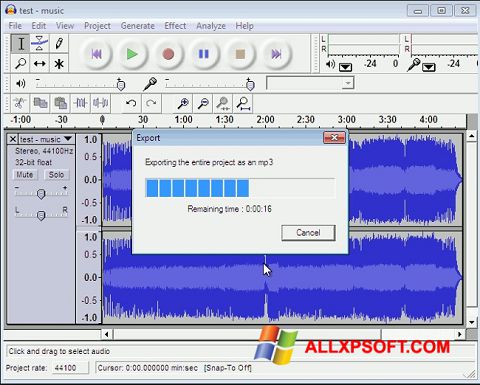 Ekraanipilt Lame MP3 Encoder Windows XP